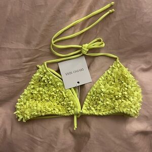 NWT Divino Seas Neon Bikini Top